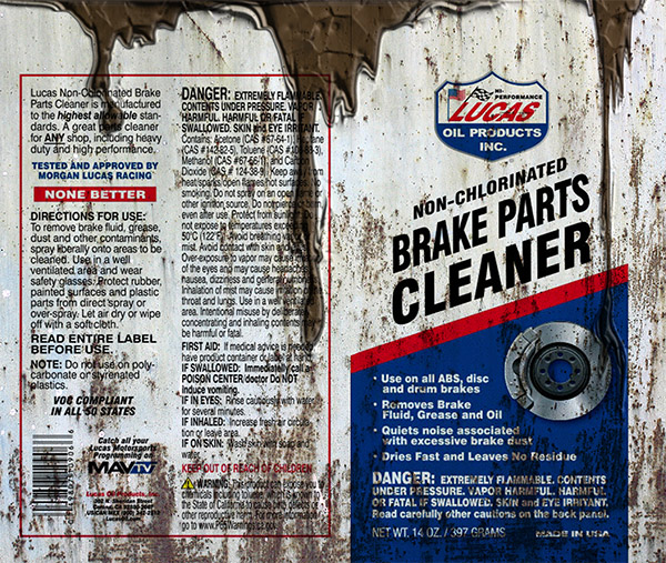 Brake & Parts Cleaner - Liquid Performance